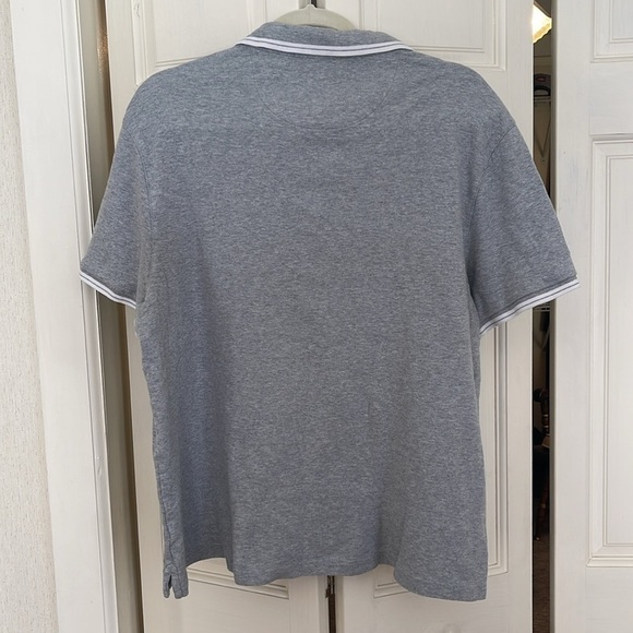 Michael Kors Men’s Short Sleeve Polo Golf Shirt Size XL Gray - Picture 5 of 5